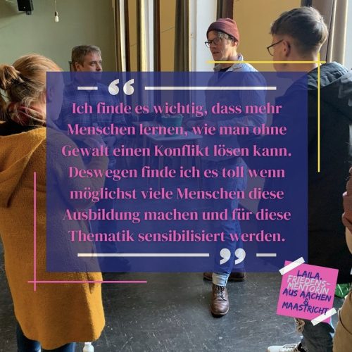 Referenz Friedensmentor*innen-Ausbildung